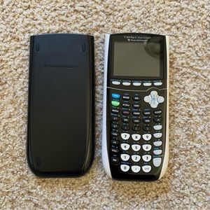 Texas Instruments TI-84 Plus C Silver Edition Graphing Calculator, Black